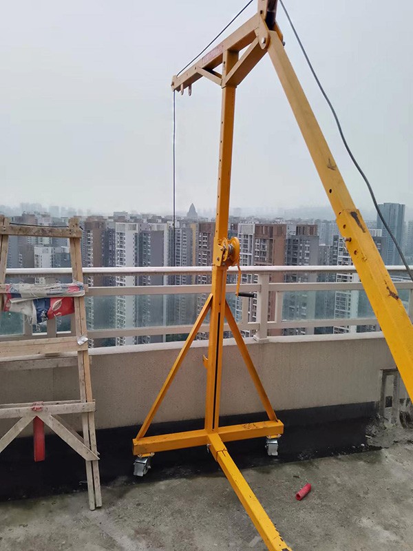 吊装现场