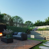 蓝湖郡别墅庭院景观设计