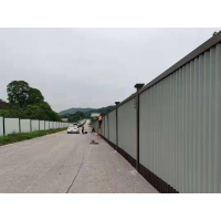 彩钢围挡施工案例