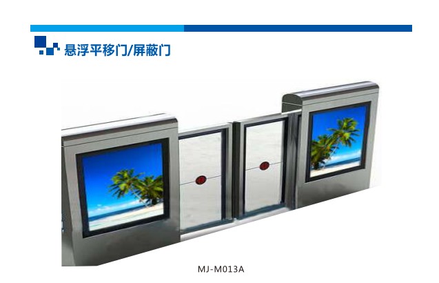 地铁平移广告门